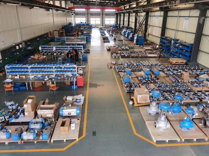 Shanghai Jianggong Valve Manufacturing Co., Ltd. निर्माता उत्पादन लाइन