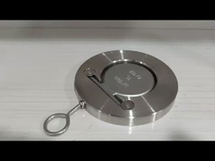 एएसएमई एपीआई जीबी मानक कास्ट स्टील स्टेनलेस स्टील एकल डिस्क चेक वाल्व