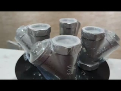 800PSI स्टेनलेस स्टील 304 316 CF8 CF8M बीएसपी एनपीटी महिला थ्रेडेड वाई टाइप स्ट्रेनर