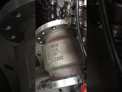 ऊर्ध्वाधर प्रकार DRVZ स्लिंट चेक वाल्व कास्ट स्टील स्टेनलेस स्टील